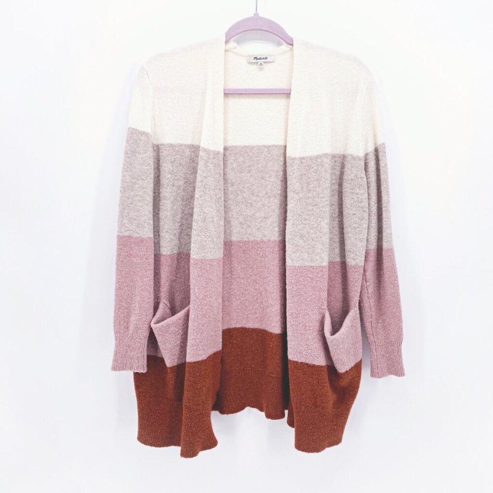 Madewell‎ Ryder Stripe Cardigan Sweater